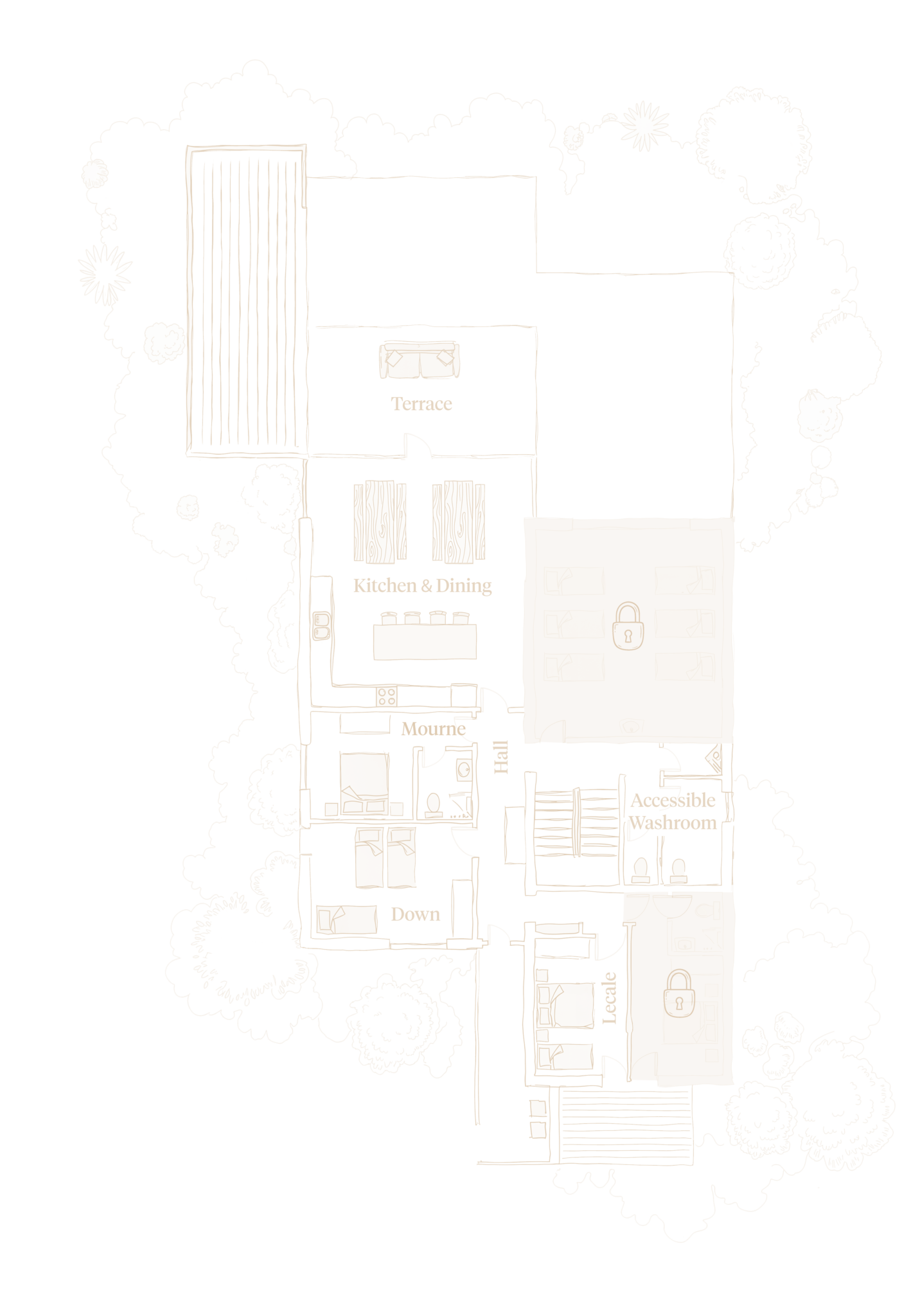 Lodge floorplan